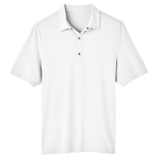 North End Men's JAQ Snap-Up Stretch Performance Polo  Thumbnail